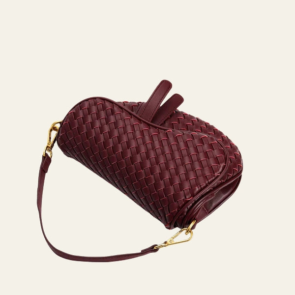Kim's | Ravello Woven Flap Shoulder Bag | Compact Shoulder Bag