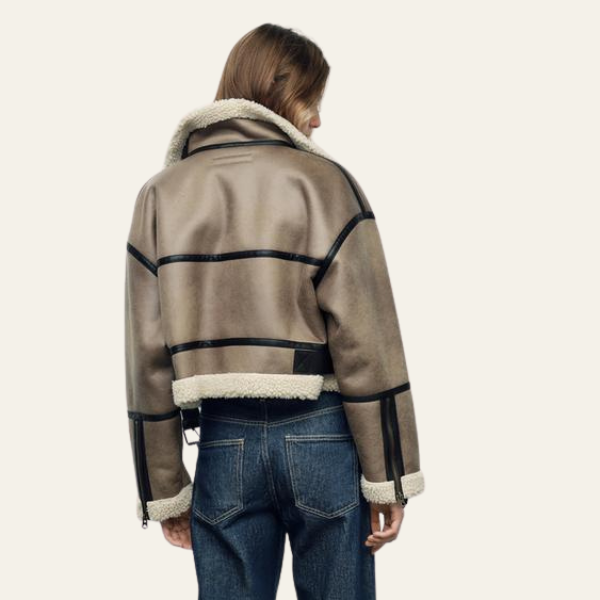 Kim's | Oslo Shearling Aviator Jacket