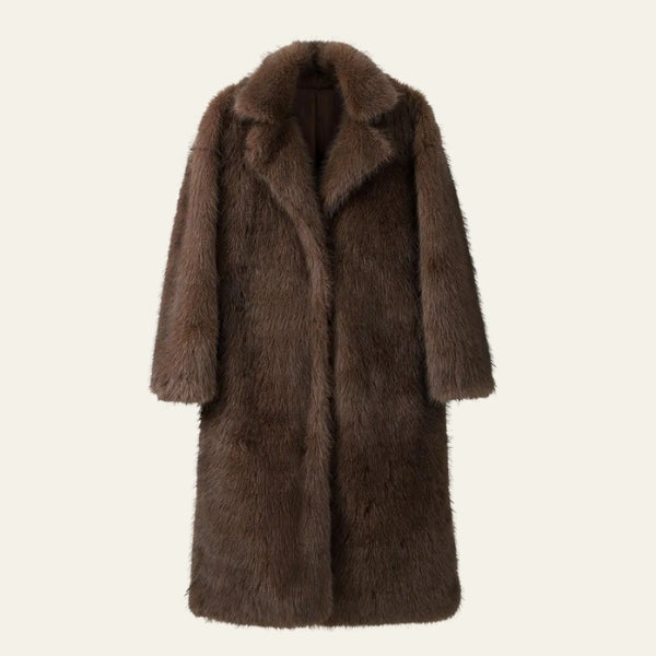Kim's | Aspen Faux-Fur Longline Coat