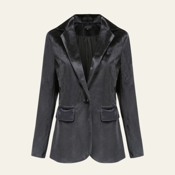 Kim's | Verona Velvet-Touch Blazer