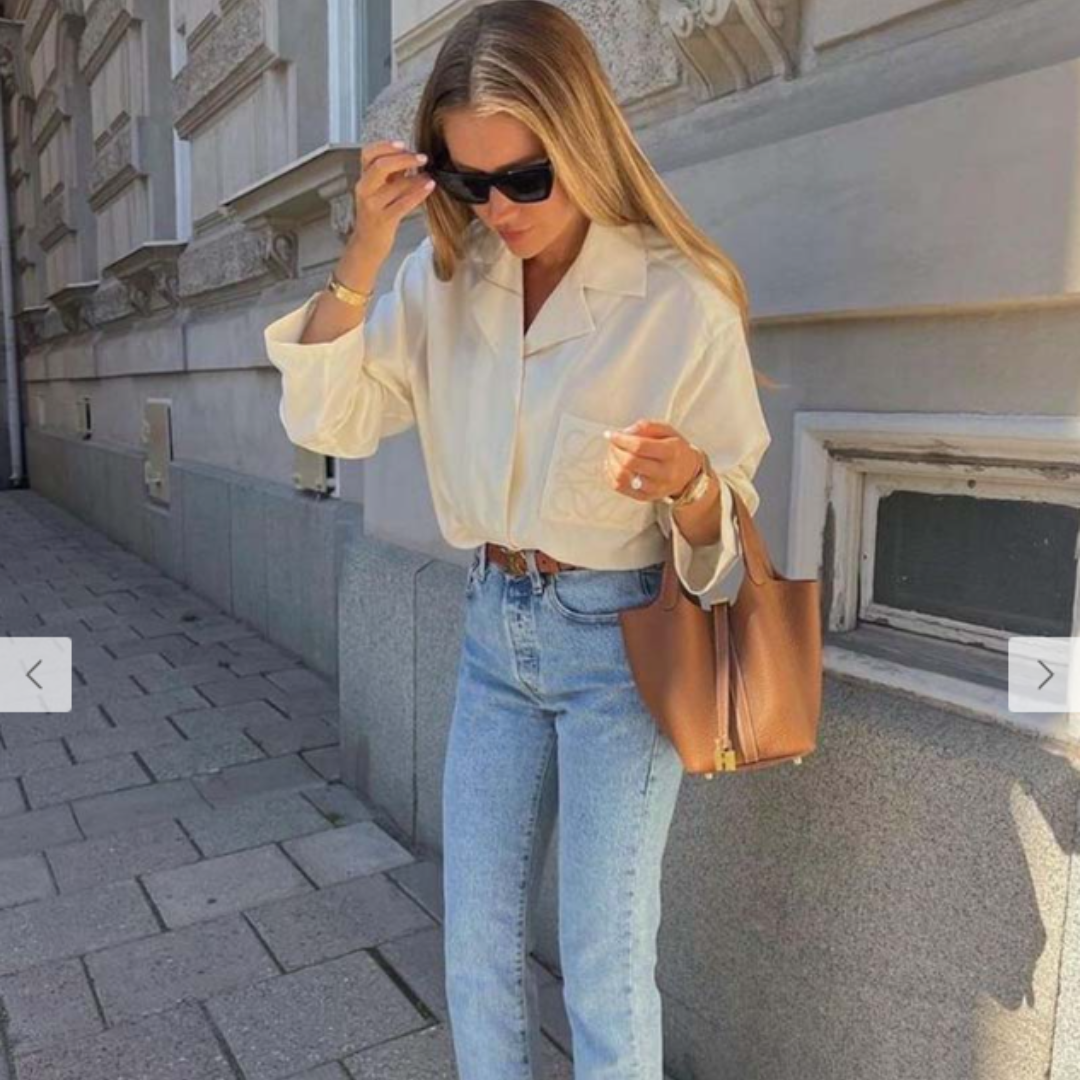 Kim's | Florence Leather Tote Bag | Structured Carryall