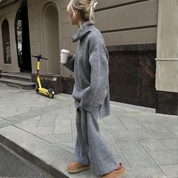 Kim's | Sorrento Women’s Ribbed Knit Lounge Set