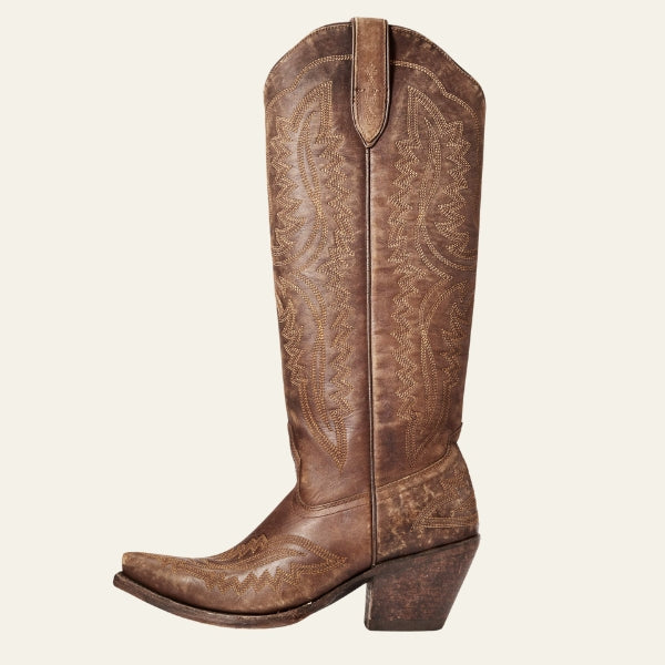 Kim's | Sedona Embroidered Leather Boot | Western Tall Boot