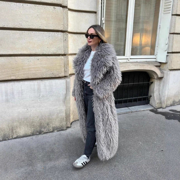 Kim's | Oslo Faux Fur Maxi Coat