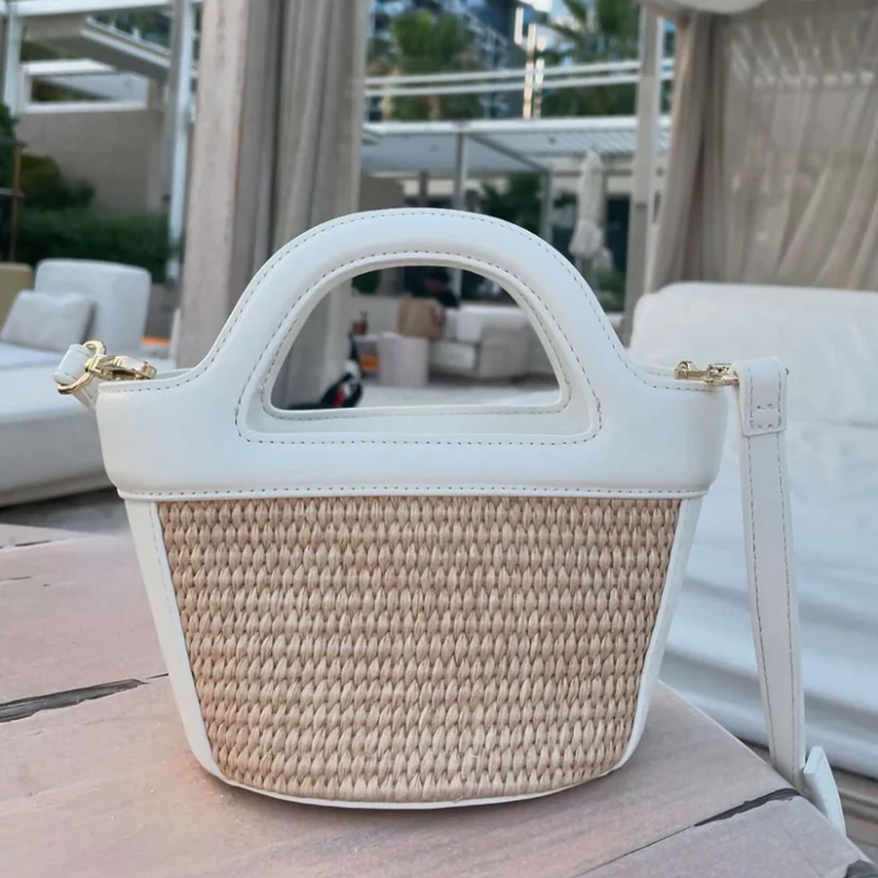 Kim's | Astrid Woven Mini Tote Bag | Compact Carryall