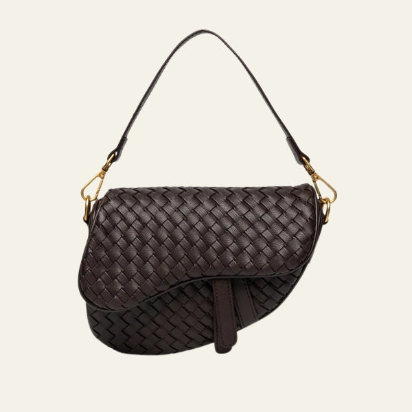 Kim's | Ravello Woven Flap Shoulder Bag | Compact Shoulder Bag