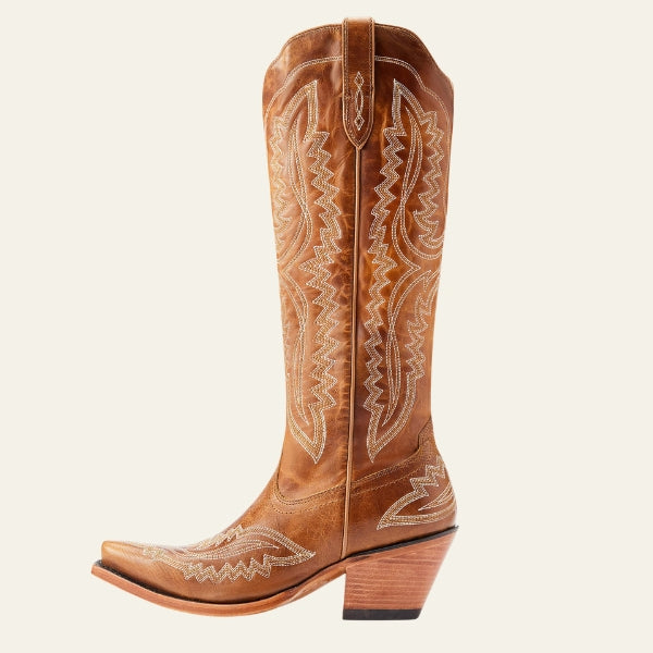 Kim's | Sedona Embroidered Leather Boot | Western Tall Boot