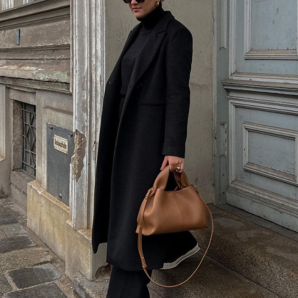 Kim's | Milan Leather Tote Bag | Structured Everyday Tote