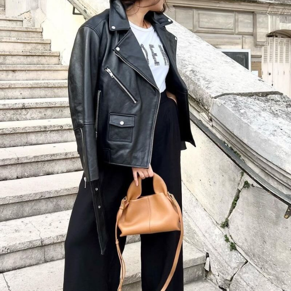 Kim's | Milan Leather Tote Bag | Structured Everyday Tote