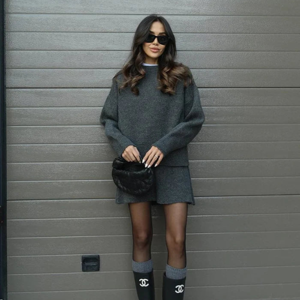 Kim's | Milan Women’s Wool Knit Set
