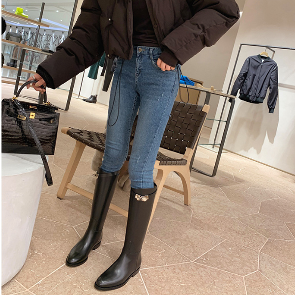 Kim's | Marais Buckle Knee-High Boots