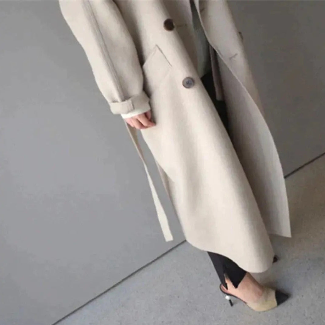 Kim's | Milan Double-Button Long Coat