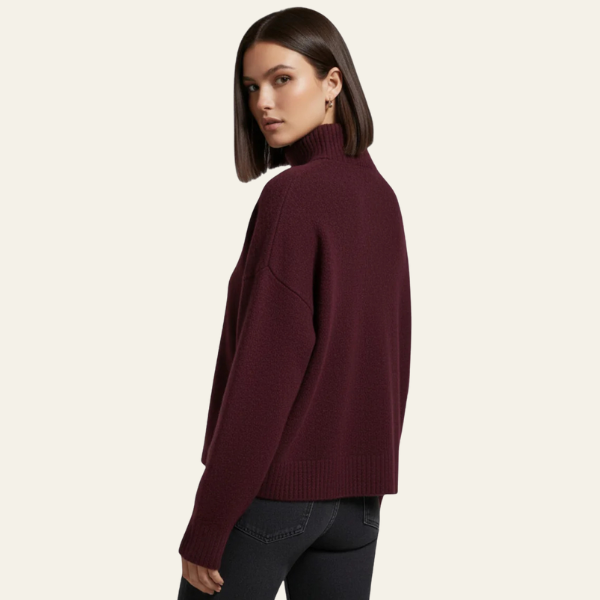Kim's | Vienna Wool Women's Turtleneck Sweater