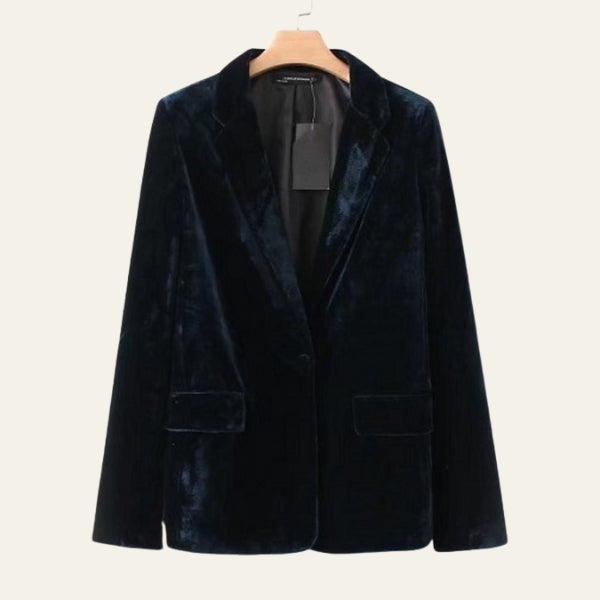 Kim's | Verona Velvet-Touch Blazer