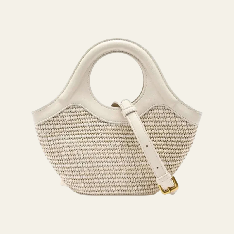 Kim's | Astrid Woven Mini Tote Bag | Compact Carryall