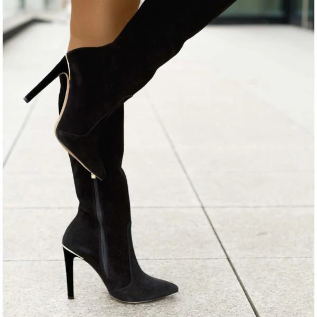 Kim's | Siena Suede Knee-High Boots
