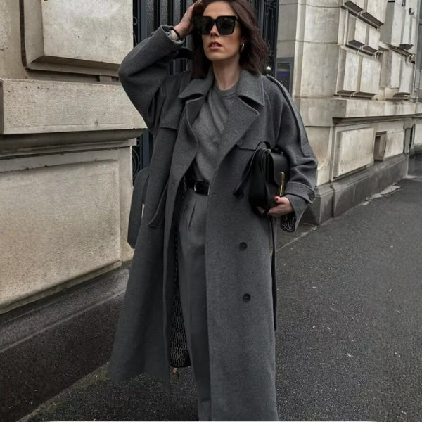 Kim's | Aspen Belted Longline Coat