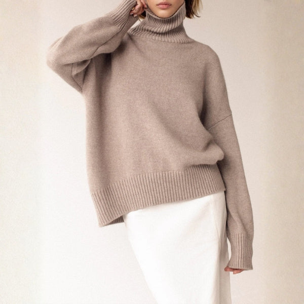 Kim's | Copenhagen Knit Women's Turtleneck Heavyweight Sweater