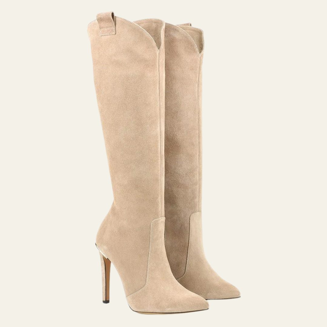 Kim's | Siena Suede Knee-High Boots