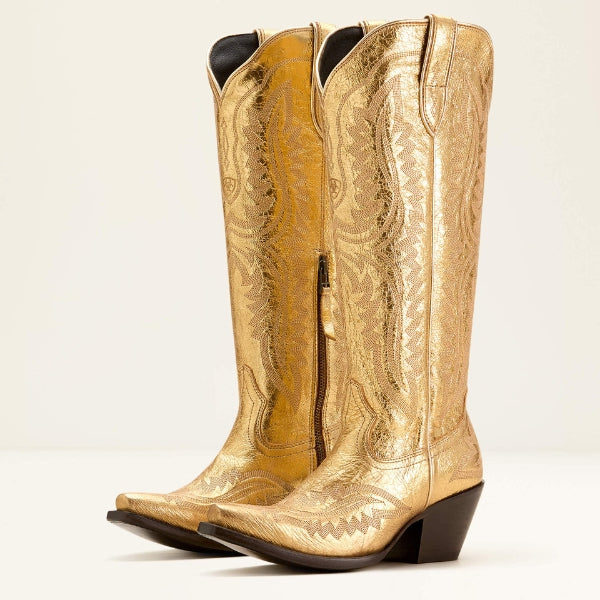 Kim's | Sedona Embroidered Leather Boot | Western Tall Boot