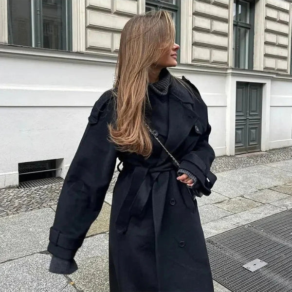 Kim's | Oslo Belted Oversized Trench Coat