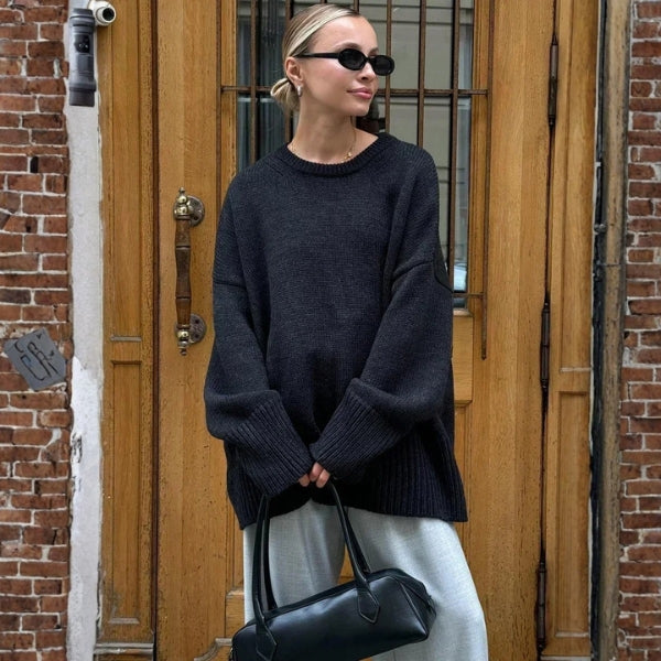 Kim's | Oslo Oversized Knit Women's Dropped Shoulder Sweater