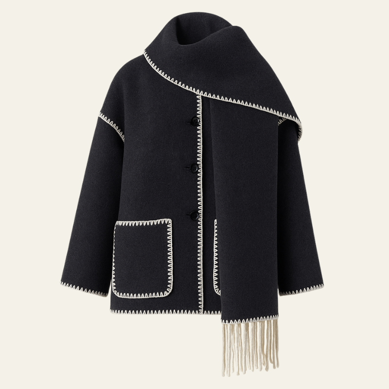 Kim's | Antwerp Wool Scarf Coat