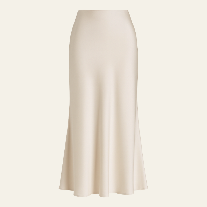 Kim's | Verona Silk Women's Midi Skirt