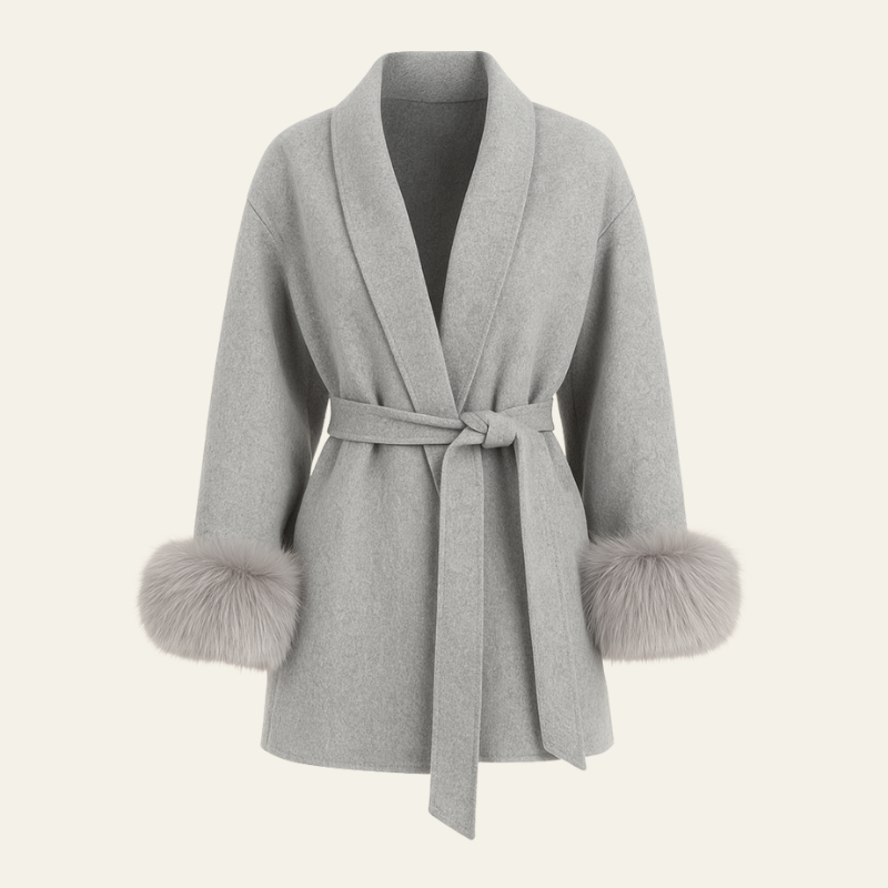 Kim's | Verona Wool Wrap Coat
