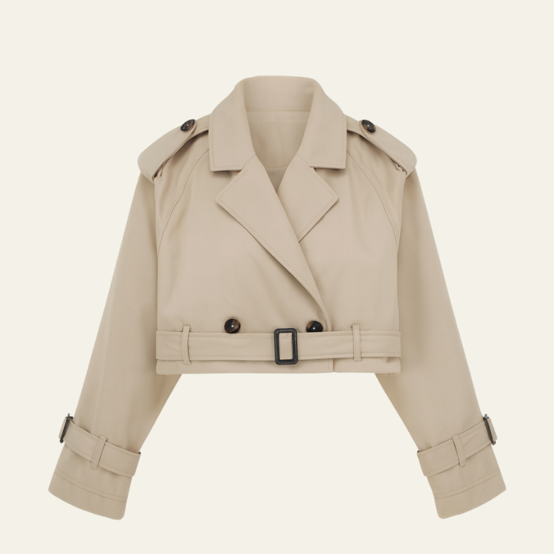 Kim's | Vienna Cropped Trench Jacket