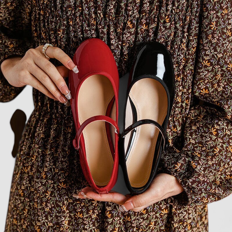 Mayzhera | Mary Jane Flat Shoes