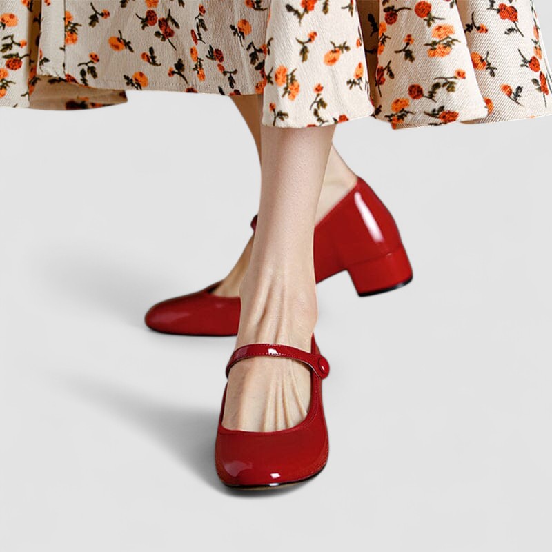 Mayzhera | Mary Jane Flat Shoes