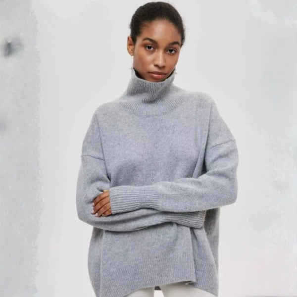 Kim's | Copenhagen Knit Women's Turtleneck Heavyweight Sweater