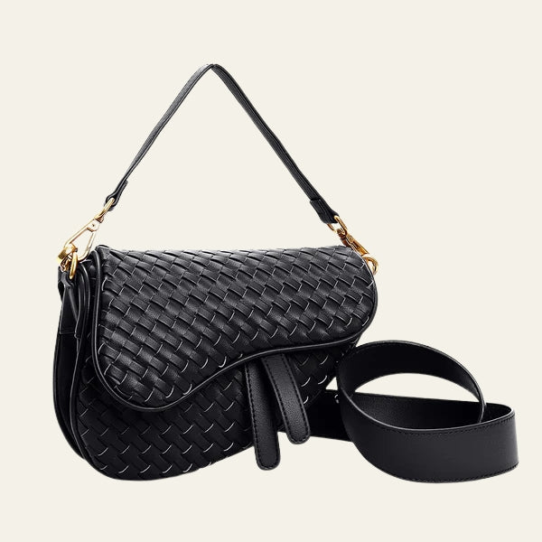 Kim's | Ravello Woven Flap Shoulder Bag | Compact Shoulder Bag