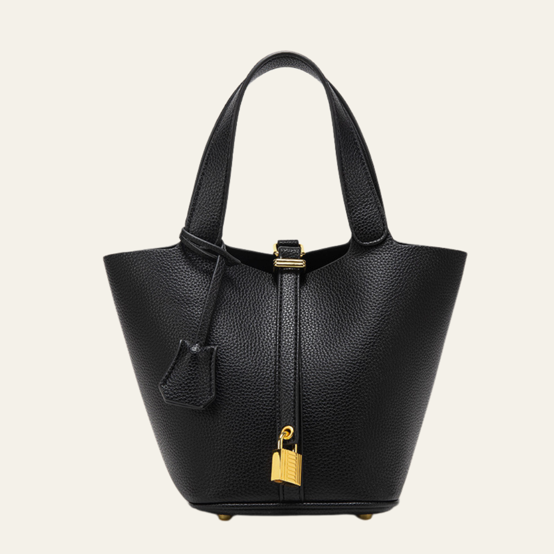 Kim's | Florence Leather Tote Bag | Structured Carryall