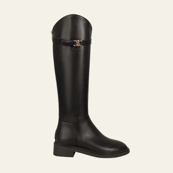 Kim's | Madrid Leather Tall Boot | Women's Vegan Leather Riding Boot