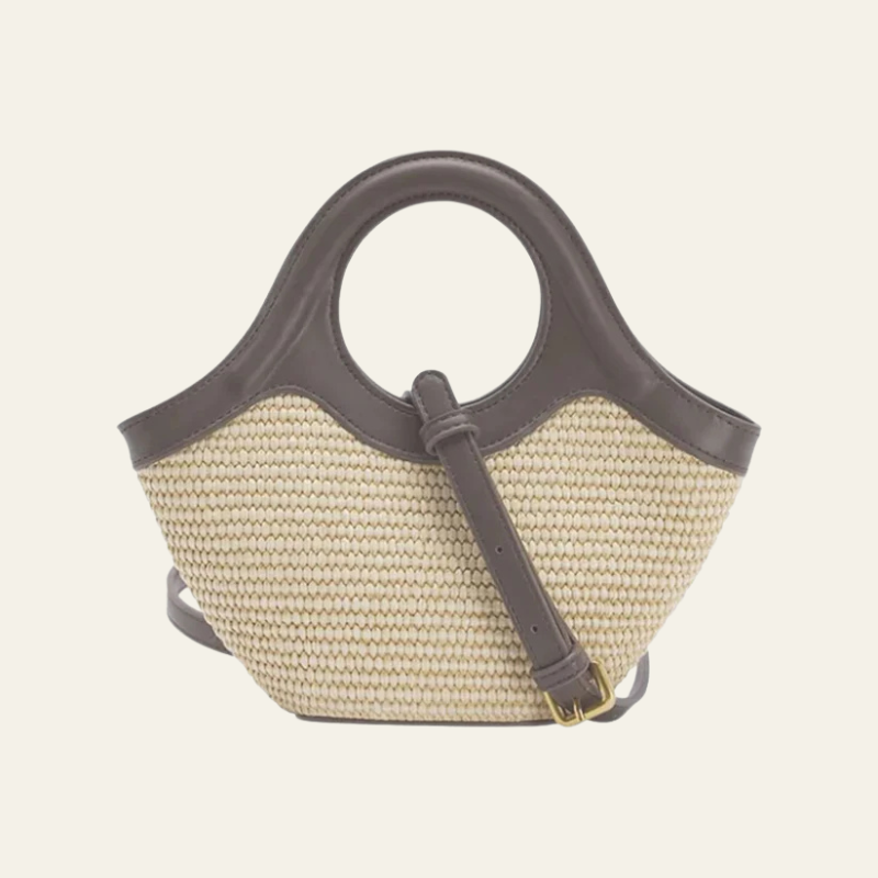 Kim's | Astrid Woven Mini Tote Bag | Compact Carryall