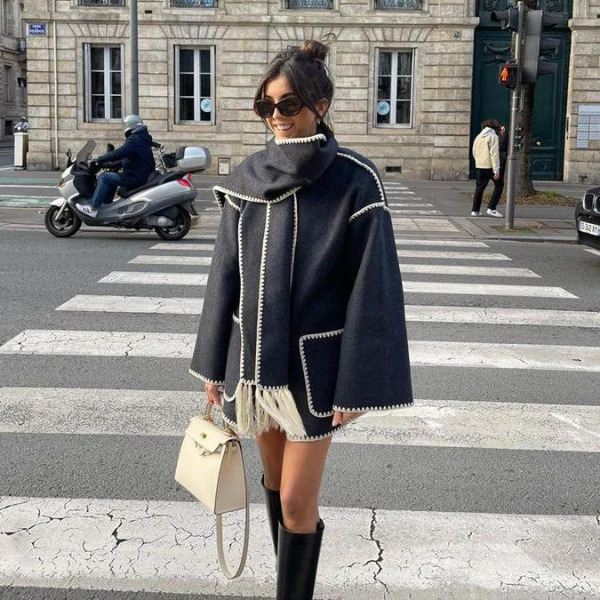Kim's | Antwerp Wool Scarf Coat