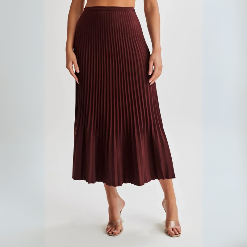 Kim's | Lucerne Pleated Women's Maxi Skirt