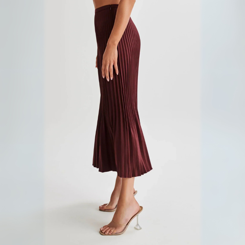 Kim's | Lucerne Pleated Women's Maxi Skirt
