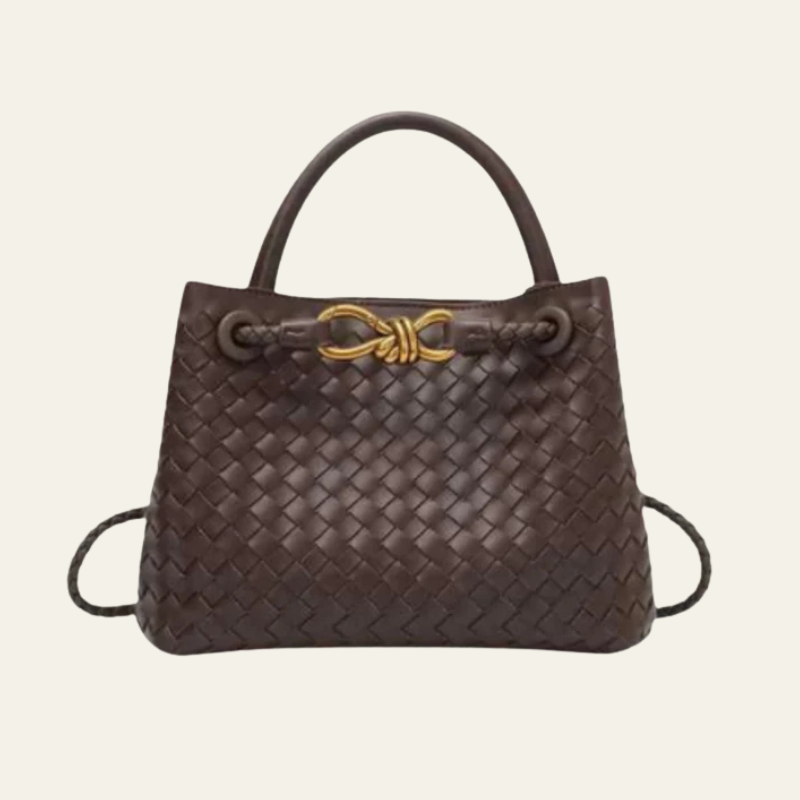 Kim's | Palermo Woven Leather Tote Bag | Structured Everyday Tote
