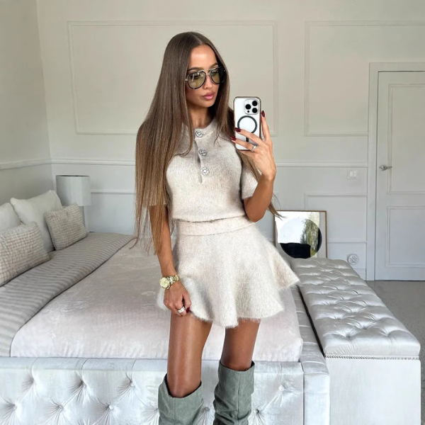 Kim's | Capri Women's Mohair Knit Set