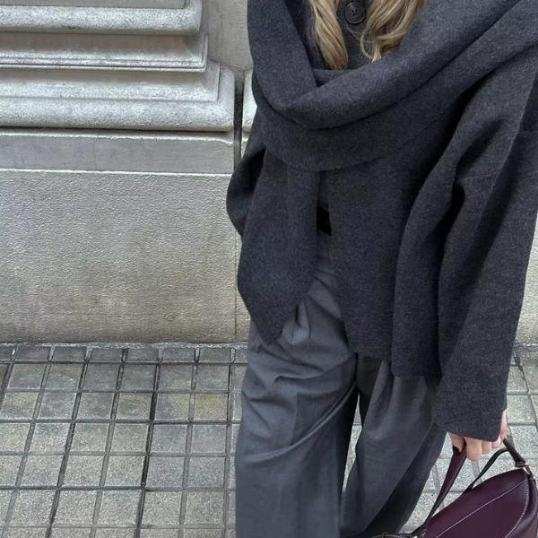 Kim's | Vienna Women’s Wool Drape Coat