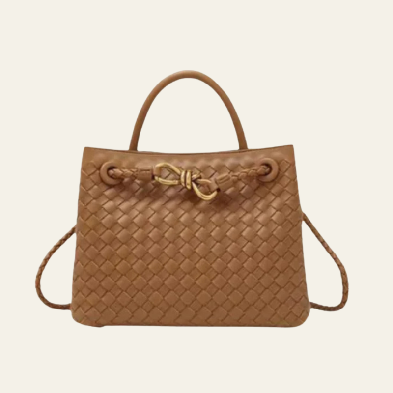 Kim's | Palermo Woven Leather Tote Bag | Structured Everyday Tote