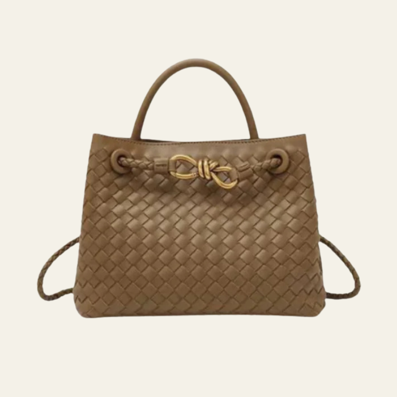 Kim's | Palermo Woven Leather Tote Bag | Structured Everyday Tote