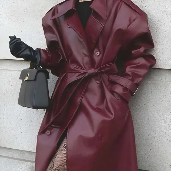 Kim's | Milan Belted Longline Trench Coat