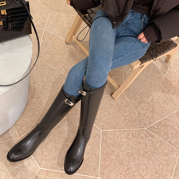 Kim's | Marais Buckle Knee-High Boots