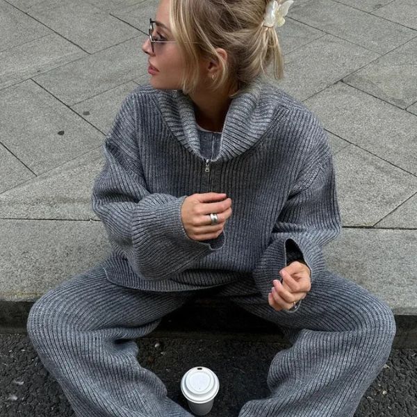 Kim's | Sorrento Women’s Ribbed Knit Lounge Set