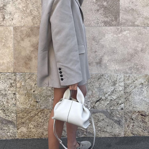 Kim's | Milan Leather Tote Bag | Structured Everyday Tote