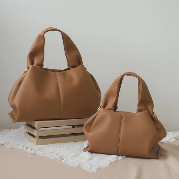 Kim's | Milan Leather Tote Bag | Structured Everyday Tote